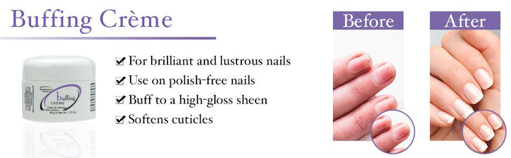 Chamois Buffer And Buffing Cream - 1.75 Oz. Set - NailSupply.com