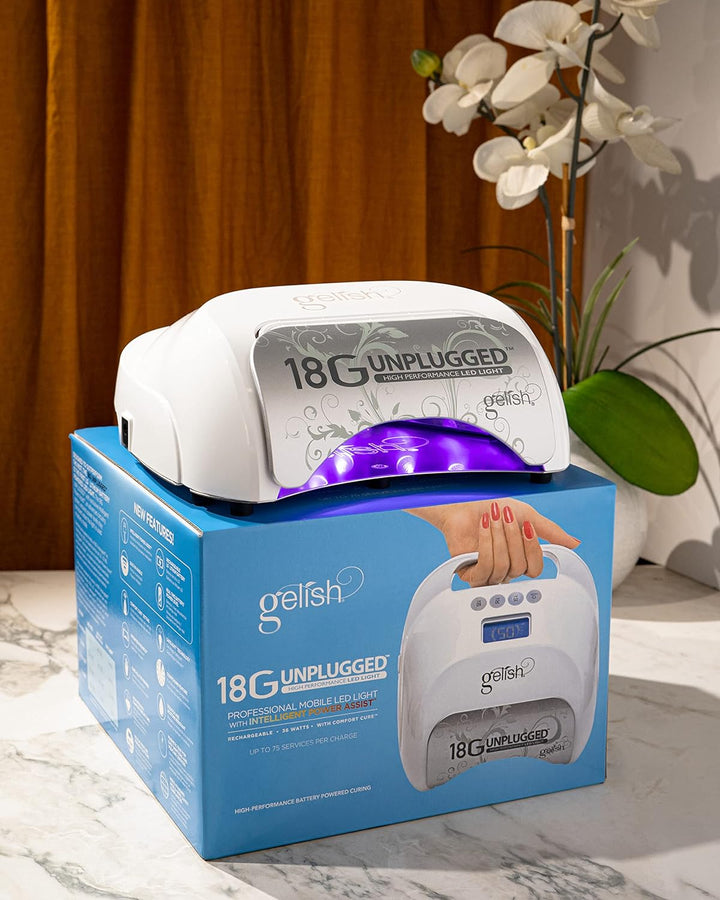 Gelish 18G Unplugged LED Light - Nail Lamp for Gel Nails - NailSupply.com