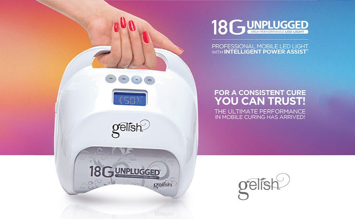Gelish 18G Unplugged LED Light - Nail Lamp for Gel Nails - NailSupply.com