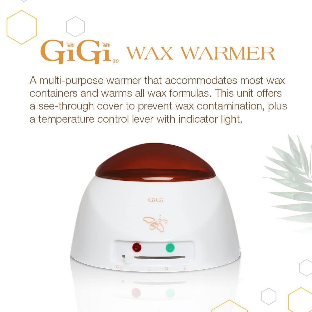 GiGi Multi - Purpose Hair Removal Wax Warmer with Adjustable Temperature Control - 14 oz. - NailSupply.com