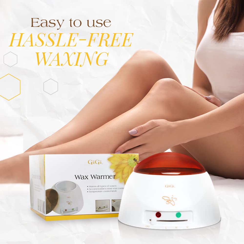 GiGi Multi - Purpose Hair Removal Wax Warmer with Adjustable Temperature Control - 14 oz. - NailSupply.com