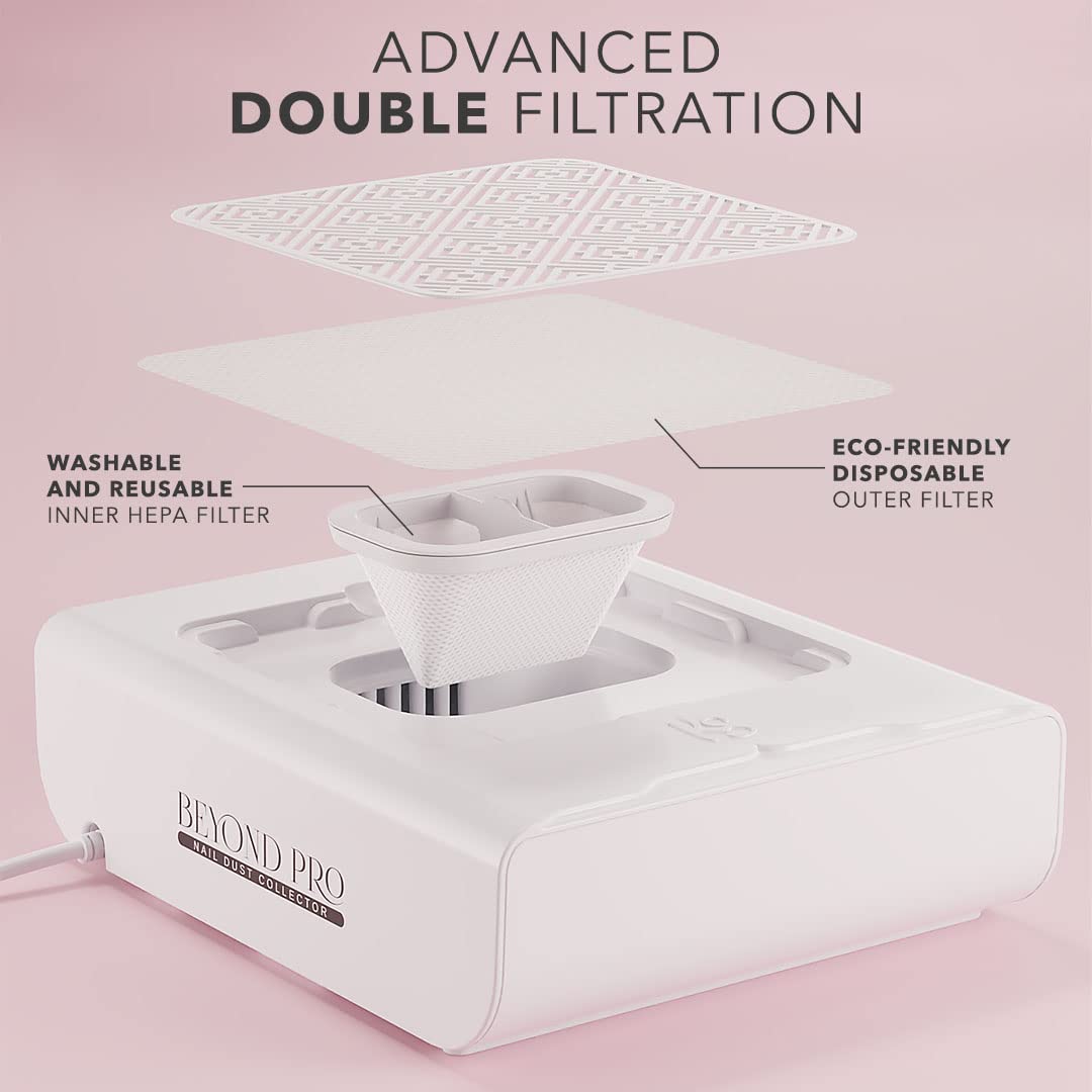 Kiara Sky Beyond Pro Dust Collector - Advanced Double Filtration System - NailSupply.com