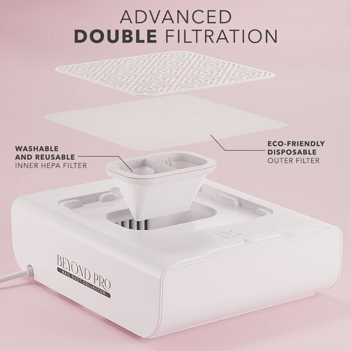 Kiara Sky Beyond Pro Dust Collector - Advanced Double Filtration System - NailSupply.com