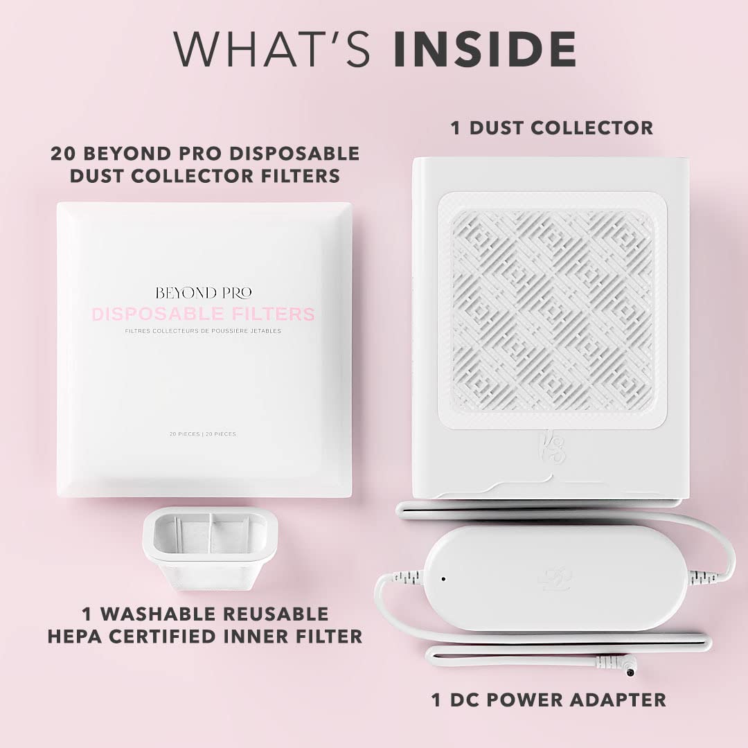 Kiara Sky Beyond Pro Dust Collector - Advanced Double Filtration System - NailSupply.com