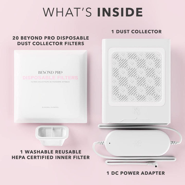 Kiara Sky Beyond Pro Dust Collector - Advanced Double Filtration System - NailSupply.com