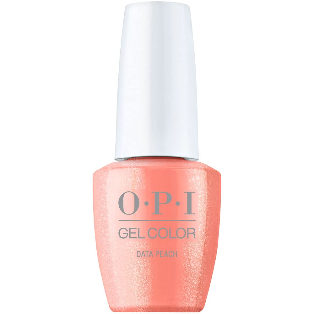 OPI Gel Color, Data Peach, Pink Gel Nail Polish, me myself Spring ‘23 Collection, 0.5 fl oz. - NailSupply.com