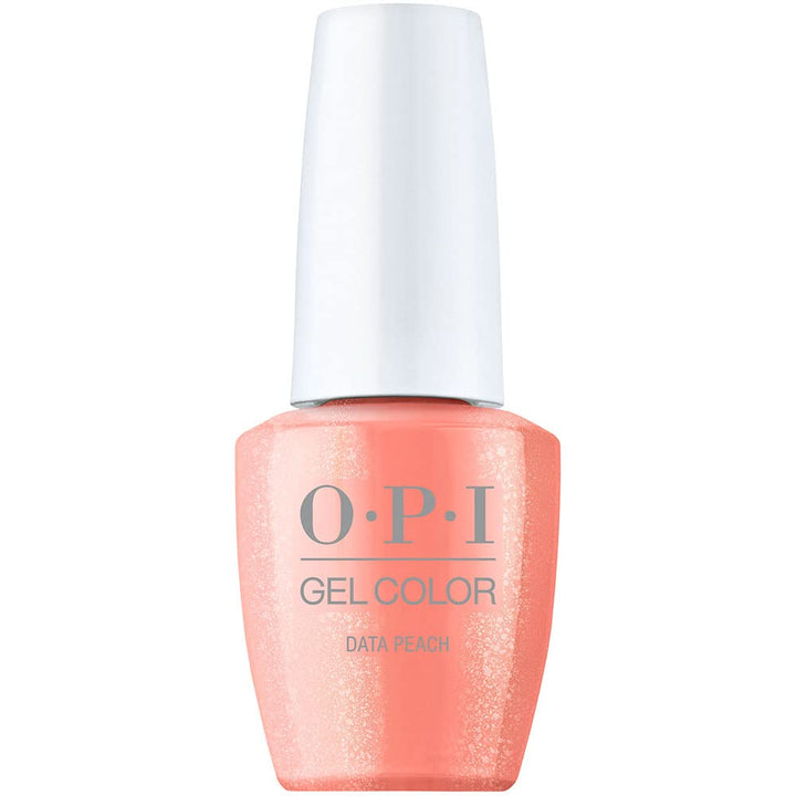 OPI Gel Color, Data Peach, Pink Gel Nail Polish, me myself Spring ‘23 Collection, 0.5 fl oz. - NailSupply.com