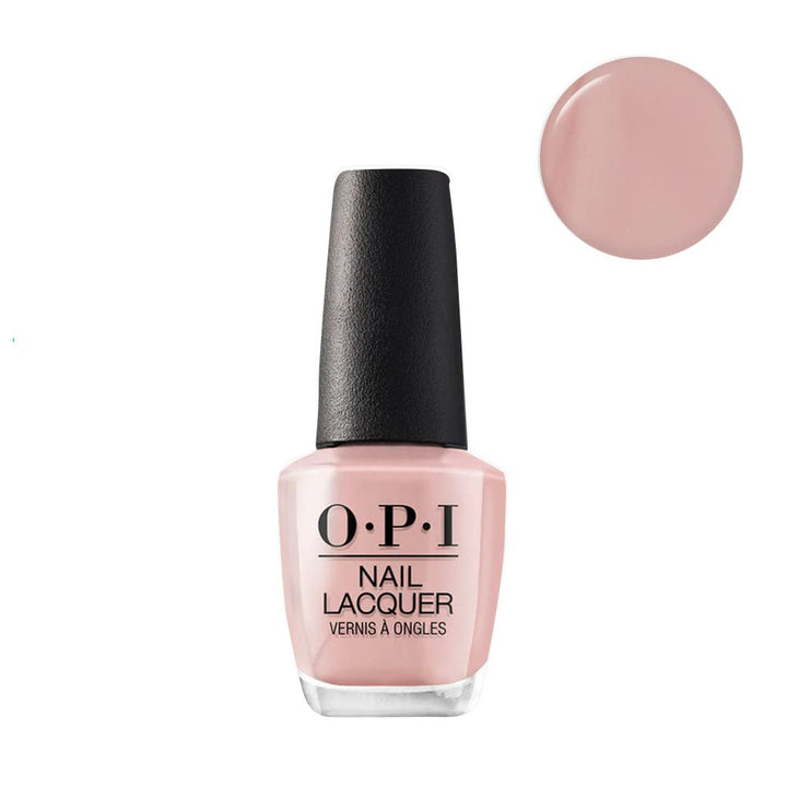 OPI Nail Lacquer, Barefoot in Barcelona, Nude Nail Polish, 0.5 fl oz - NailSupply.com