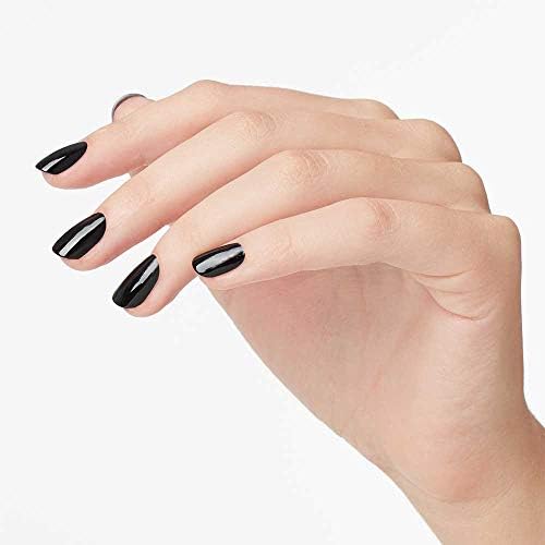 OPI Nail Lacquer, Black Onyx, Black Nail Polish, 0.5 fl oz - NailSupply.com