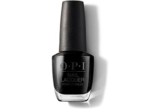 OPI Nail Lacquer, Black Onyx, Black Nail Polish, 0.5 fl oz - NailSupply.com