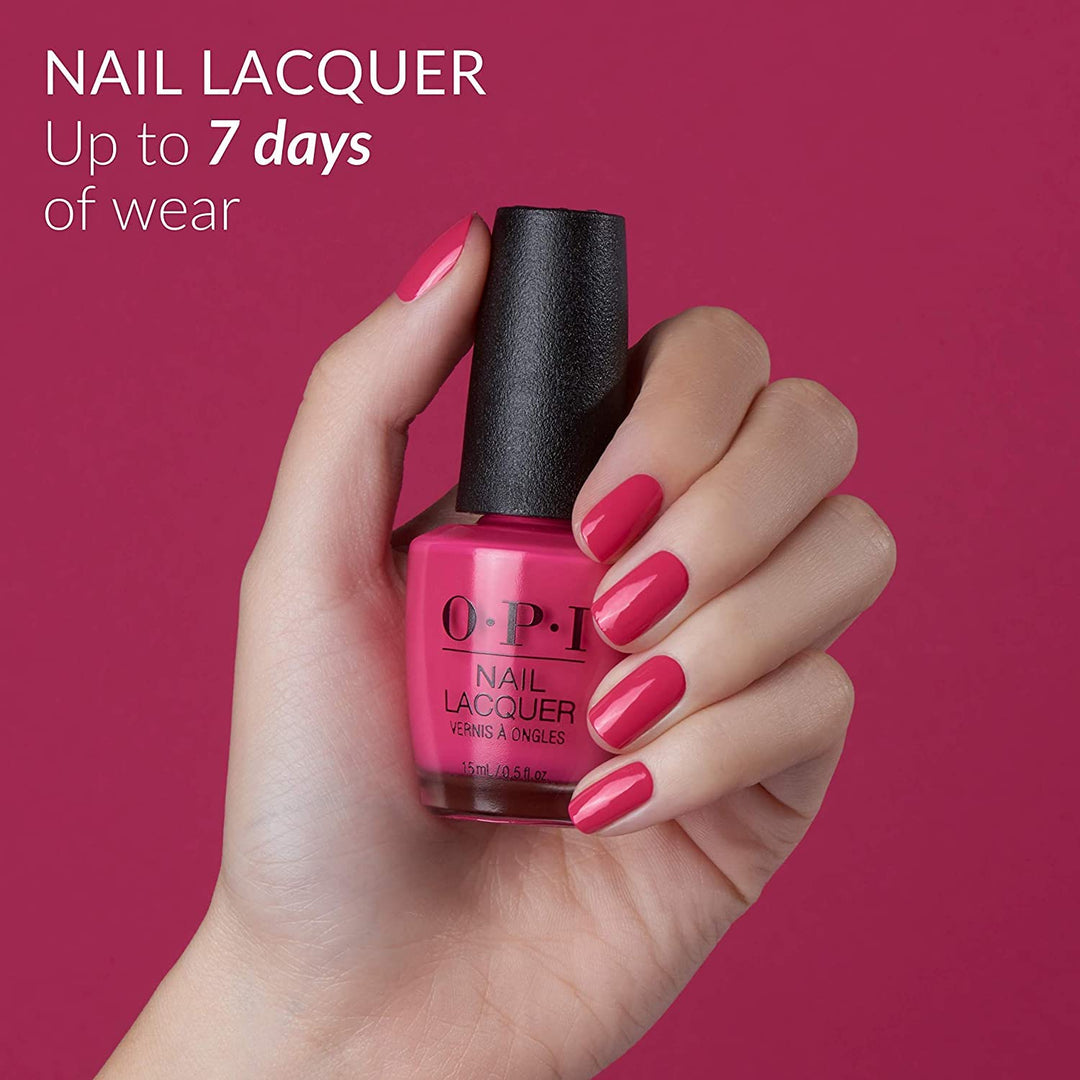 OPI Nail Lacquer, Data Peach, Pink Nail Polish, me myself Spring ‘23 Collection, 0.5 fl oz. - NailSupply.com