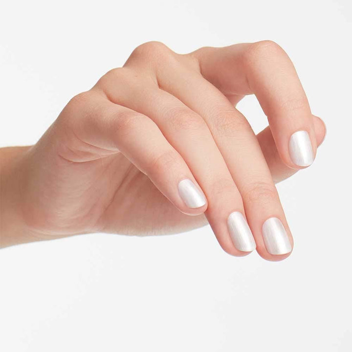 OPI Nail Lacquer, Kyoto Pearl, White Nail Polish, 0.5 fl oz - NailSupply.com