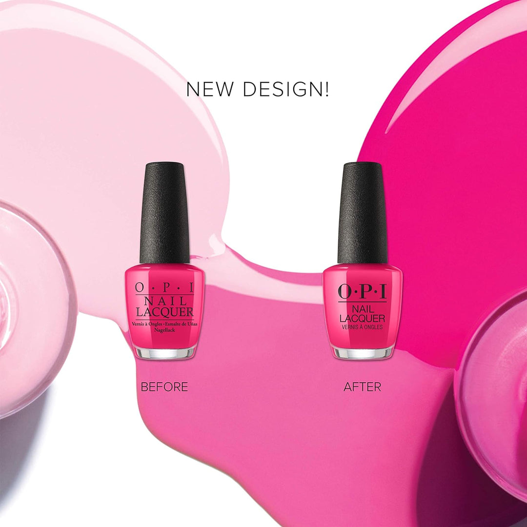 OPI Nail Lacquer, Malaga Wine, Red Nail Polish, 0.5 fl oz - NailSupply.com